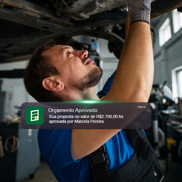 Mecanico orçamento aprovado