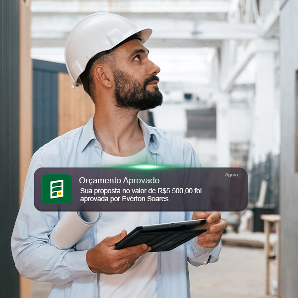 Técnico segurança orçamento aprovado