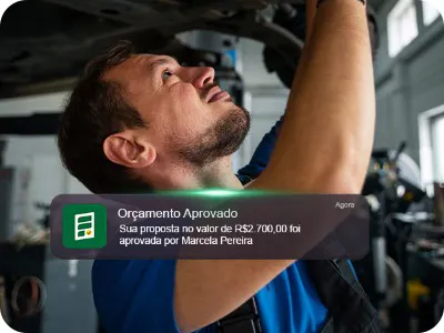 Mecanico orçamento aprovado