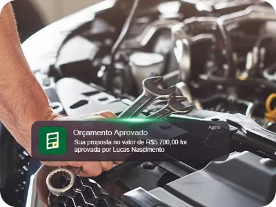 Mecanico orçamento aprovado